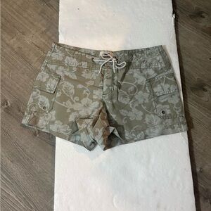 Old Navy Khaki Cotton Blend Shorts